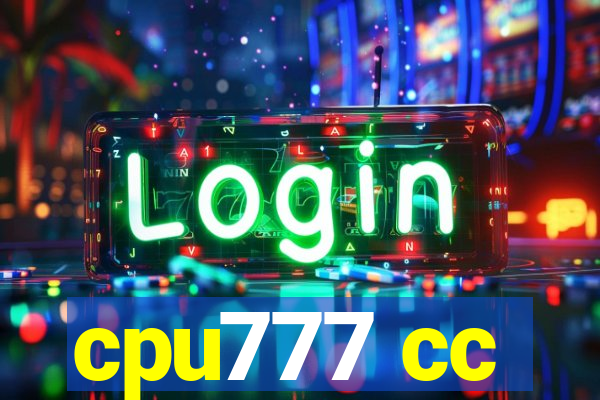 cpu777 cc